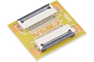 uxcell 0.5mm Pitch 22 Pin to 22 Pin Extension Connector Aapter for FFC FPC Cable Extend Zip HDD