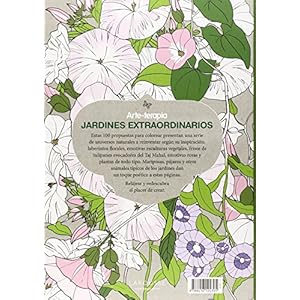 Jardines extraordinarios antiestrés para colorear / Extraordinary antistress Gardens for coloring (Arteterapia) (Spanish Edition)