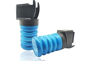 DAZZLAIT SSR-117-40 Rear Suspension Enhancement Kit | Bump Stop Fit for Ford F-150 4WD 2009-2018 | Rear Suspension Helper Springs | Rear Leaf Spring Suspension Kit | Set of 2