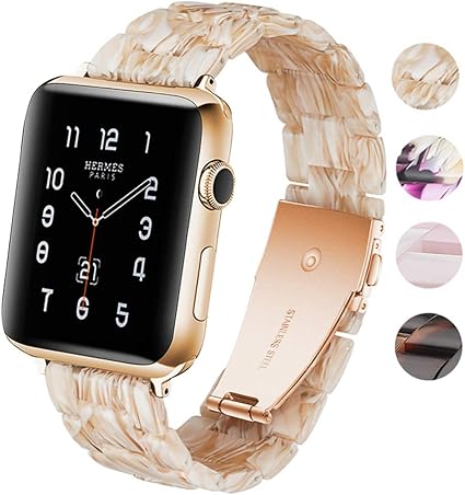 running with stainless steel apple watch