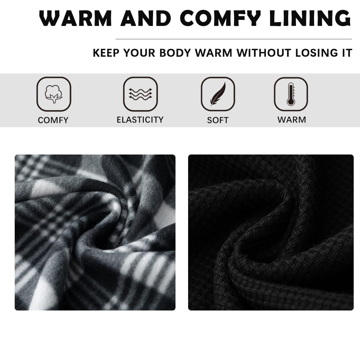 AKuVoL Men's Cardigan Sweaters Full Zip Stand Collar Slim Fit Long Sleeve Knitted Sweater with Pockets Black S