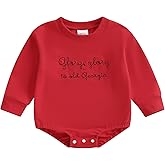 Baby Boy Girl Football Outfit Letter Embroidery Long Sleeve Sweatshirt Bubble Romper Bodysuit Newborn Fall Clothes