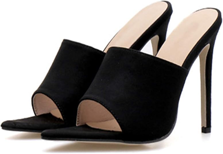 high heel mules amazon