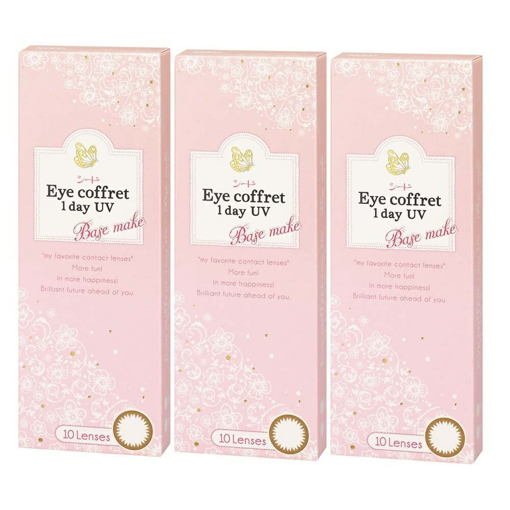 SEED アイコフレ ワンデー UVM 【カラー】ベースメイク 【PWR】-3.25 10枚入 3箱商品画像