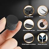 Flintronic 100Pcs Self Adhesive Magnets 20mm Round Magnetic Dots 2mm Thick view 3