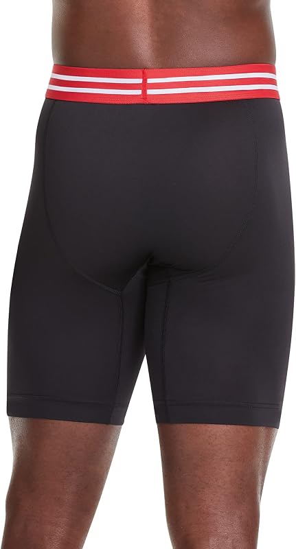Lot de 3 Boxers pour Homme, Jambe Longue - Noir - Lot de 3, L