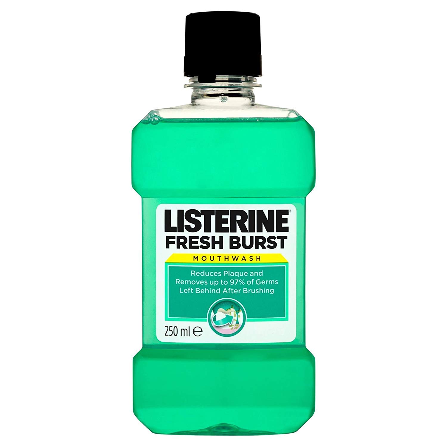 6 x Listerine mouthwash freshburst 250ml