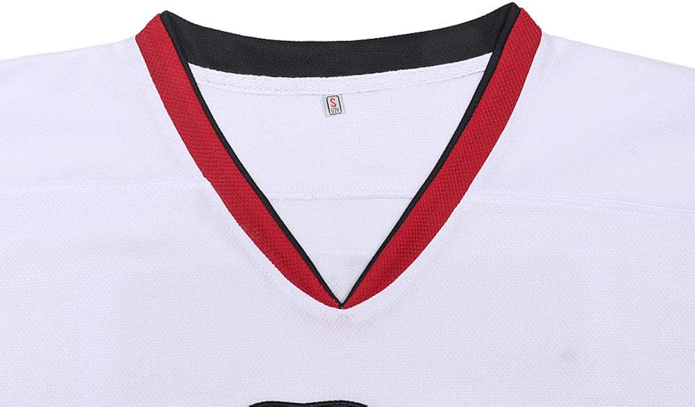 Youth Clark Griswold #00 X-Mas Christmas Vacation Movie Ice Hockey Jersey: Clothing