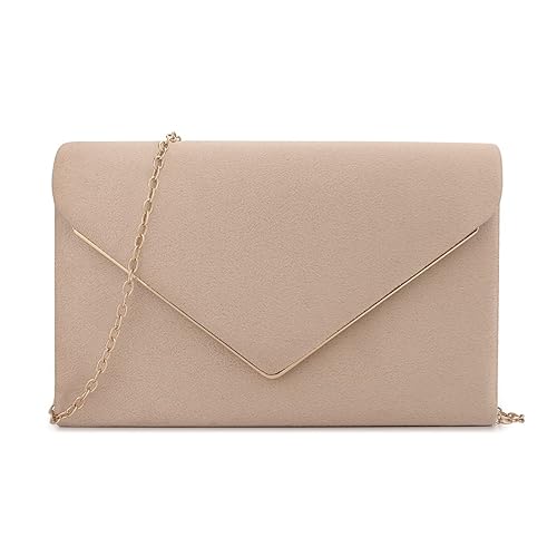 Gold Clutch Purses For Women BENCOMOM Evening, Wedding Party