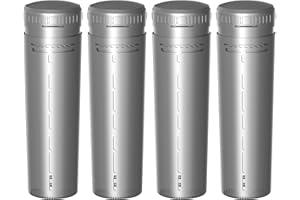 Vickmons Hot Tub in-Line Cartridges Replacement Copmatible with Frog @Ease in-Line SmartChlor Cartridge for Marquis, Caldera, Artesian, Hot Springs Spas and Hot Tubs Up to 600 Gallons., 4 Packs
