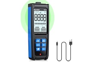 ALLmeter Geiger Counter Nuclear Radiation Detector - Professional Grade GM Tube Dosimeter with USB-C Rechargeable Battery & Triple Alert System