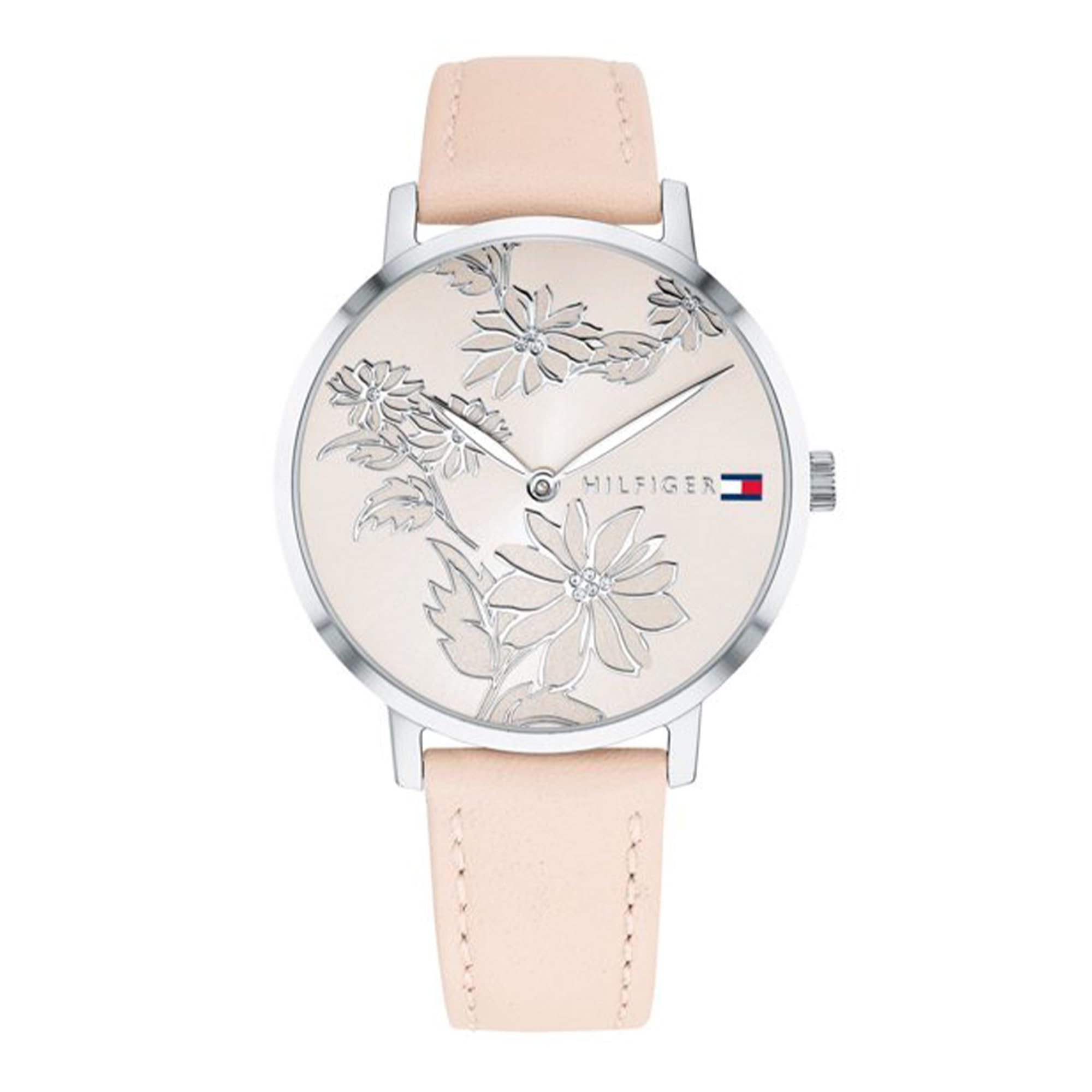 Tommy Hilfiger Two Hand Quartz Movement Watch for Women with Blush Leather Strap - 1781919 — image 1