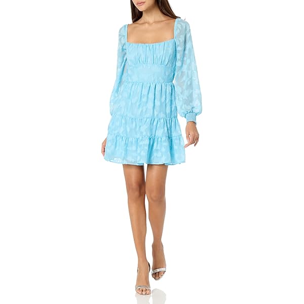 white lace dress with pockets Six Stories Women's Lace Sleeve Cup Detail Mini Dress main image 0