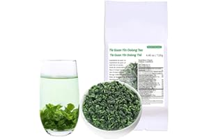 Tie Guan Yin Oolong Tea 4.40oz Loose Leaf Chinese Tea Leaves Tieguanyin Iron Goddess of Mercy High Mountain Wu Long Green Tea
