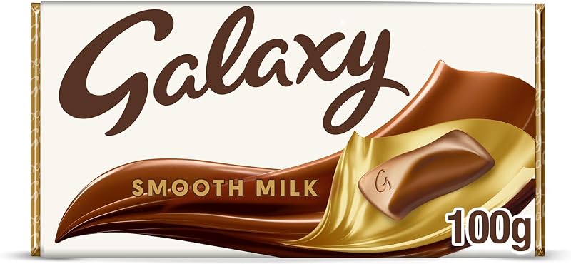Galaxy Smooth Milk Chocolate Bar 100g – Creamy Milk Chocolate, Gift