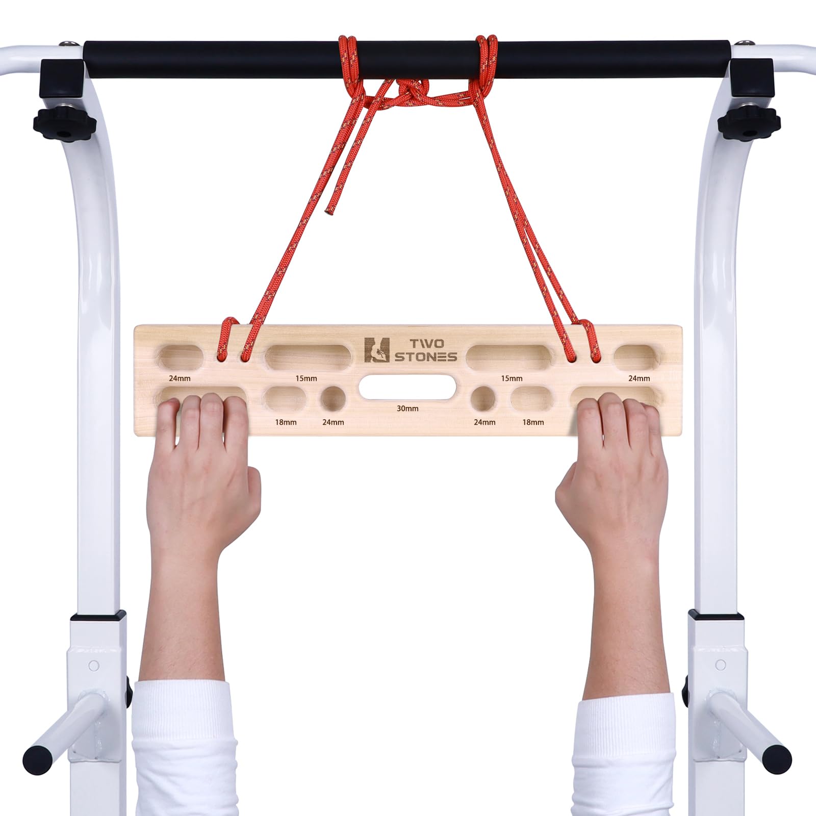 Compact Portable Fingerboard as Rock Climbing Training Boards with Edges and Pockets, Portable Climbing Hangboard as Rock Climbing Finger Strengthener Training Indoor and Outdoor (CJ-HB2055)