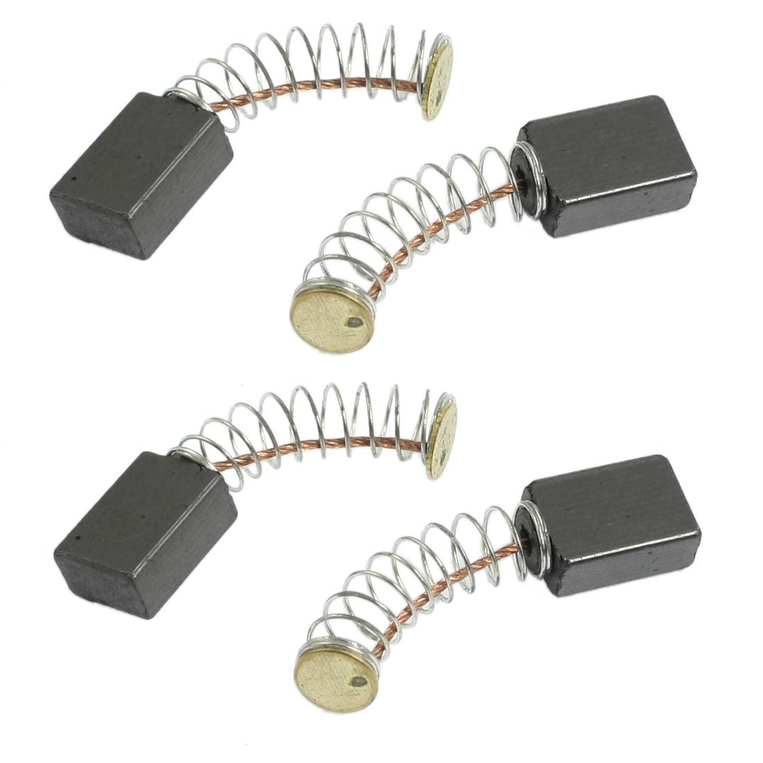 sourcingmap 4 Pcs 6/13" x 5/16" x 3/16" Replacement Carbon Brush for Motor