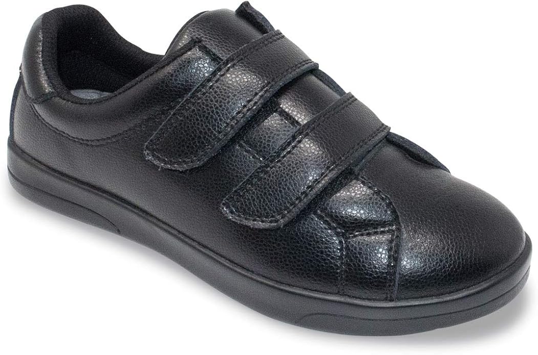Amazon.com | Chums Ladies Womens Washable Leather Touch Fasten Shoe - Gina | Loafers & Slip-Ons