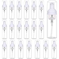 24 Pcs Foam Pump Bottle Dispenser Refillable 2oz/60ml for Hand Soap Shampoo Lash Cleanser Packaging Liquid Cleaning