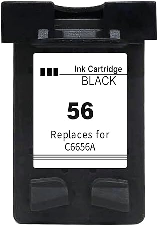hp black print cartridge 56 c6656a
