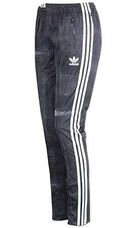 adidas M Moon Sgirl TP – Damen Hose, Grau/Weiß