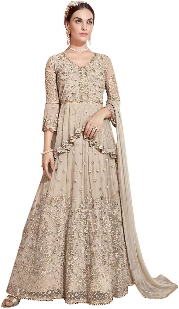 white net salwar kameez