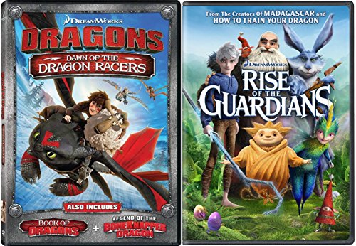 Dragon Racers Buy Dawn Of The Dragon Racers & Rise of the Guardians DVD Cartoons ...