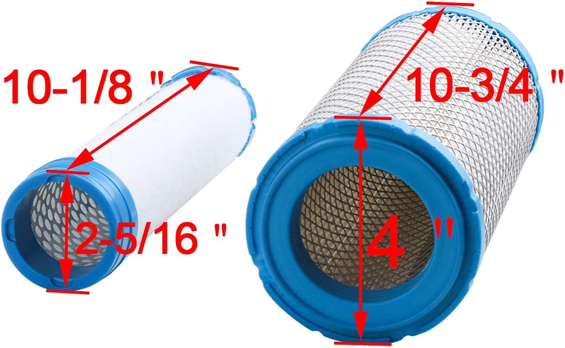11013-7020 Air Filter w Fuel Filter for Kawasaki FD731V FD750D FD791D FH601V FH641V FH680V FH721V FH770D FX651V FX691V FX730V FX751V FX801V FX850V 11013-7044 Lawn Mower Tune Up Kits : Garden & Outdoor