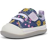 See Kai Run Stevie Mini | Baby Sneaker with Traction for First Walkers, Classic SKR Fit Gives Little Feet Room to More and Grow
