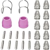 ARCCAPTAIN AG-60 Plasma Cutter Torch Consumables, 24Pcs .040'' | Suitable for ARCCAPTAIN CUT55 PRO, CUT55 PROLUX, CUT 55PILOTARC,CUT 55PIL0T, CUT 60HF, CUT 60HF PRO