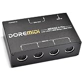 DOREMiDi MERGE-5 Pro Can Merge Up To 5 MIDI Input Signals Into 1 MIDI Data Stream Can Be Output Directly Through 2 MIDI Interfaces