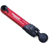 Prestacycle TorqRatchet ELITE Lite Portable Bicycle Torque Wrench Multi-Tool &ndash; 2&ndash;12Nm Beam Torque, Reversible Ratchet, 1/4&rdquo; Hex Bits, Lightweight Bike Tool with Carry Case
