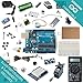 16Hertz UNO R3 Ultimate Starter Kit - LED, LCD, Breadboard, Shield, Relay, 9V Adapter, Sensor, Guide for Arduino