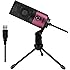 Fifine USB Podcast Condenser Microphone Recording On Laptop, No Need Sound Card Interface and Phantom Power-K669