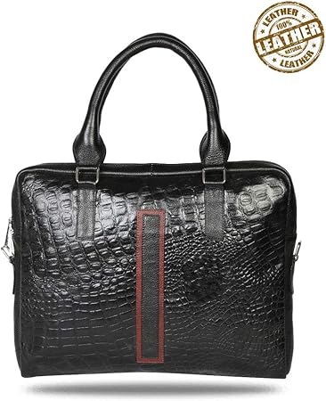 croc laptop bag