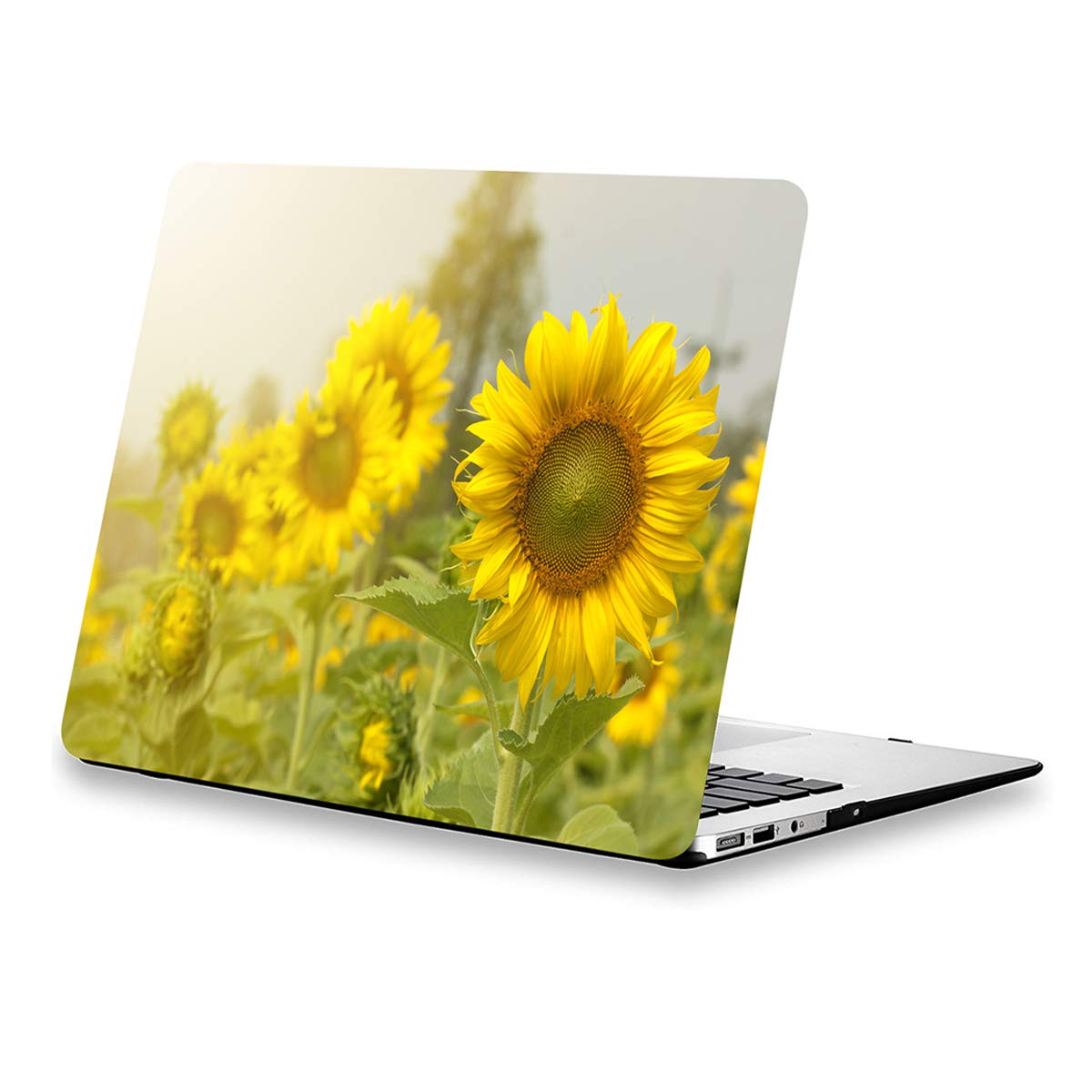 sunflower macbook air case