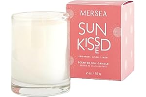 MER SEA & CO MERSEA Votive Candle Scented, Sun Kissed, 2 oz
