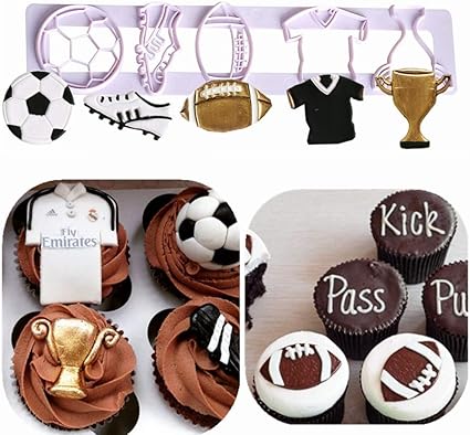 Amazon Jevenis フットボールケーキ型 サッカーボール クッキーカッター サッカーボール ケーキ型 サッカーボール チョコレート型 誕生日パーティー ホーム用 Jevenis 飴 チョコレート型 通販
