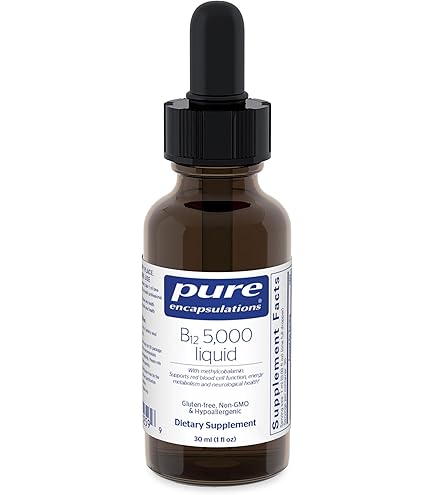 Amazon.com: Pure Encapsulations B12 Liquid | 1,000 mcg Vitamin B12 ( Methylcobalamin) Supplement to Support Nerves, Immune Health, Energy, and Cognitive Function* | 1 fl. oz. : Health & Household Amazon.com: Pure Encapsulations B12 Liquid | 1,000 mcg Vitamin B12 ( Methylcobalamin) Supplement to Support Nerves, Immune Health, Energy, and Cognitive Function* | 1 fl. oz. : Health & Household