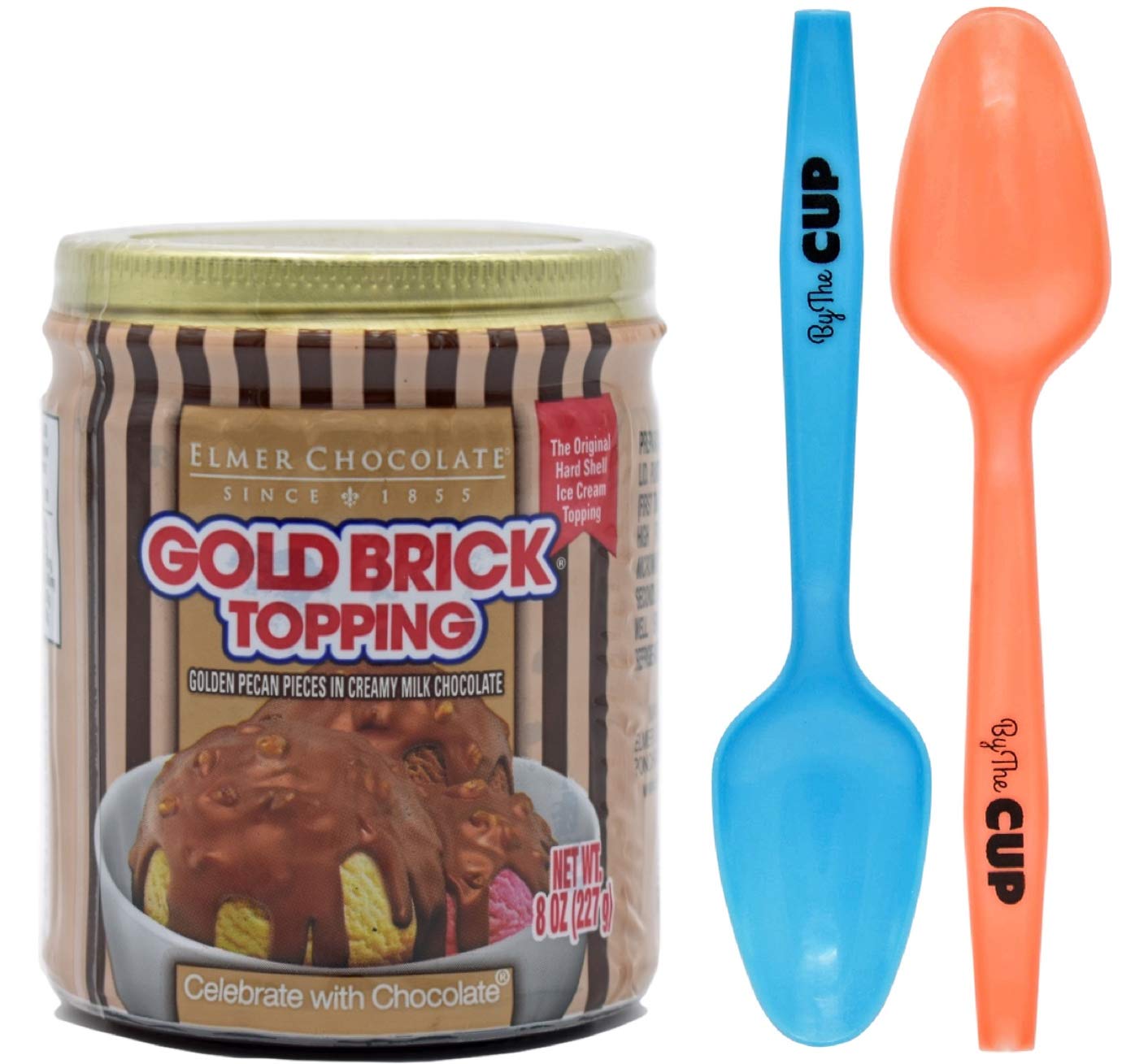 Elmer Chocolate Gold Brick Topping The Original Hard