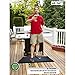 Anti Fatigue Mat - Premium Commercial Comfort for Kitchen & Standing Desk. Best for as cushioned rug for hardwood floors. Non-Slip non toxic. 20 x 39 x 3/4