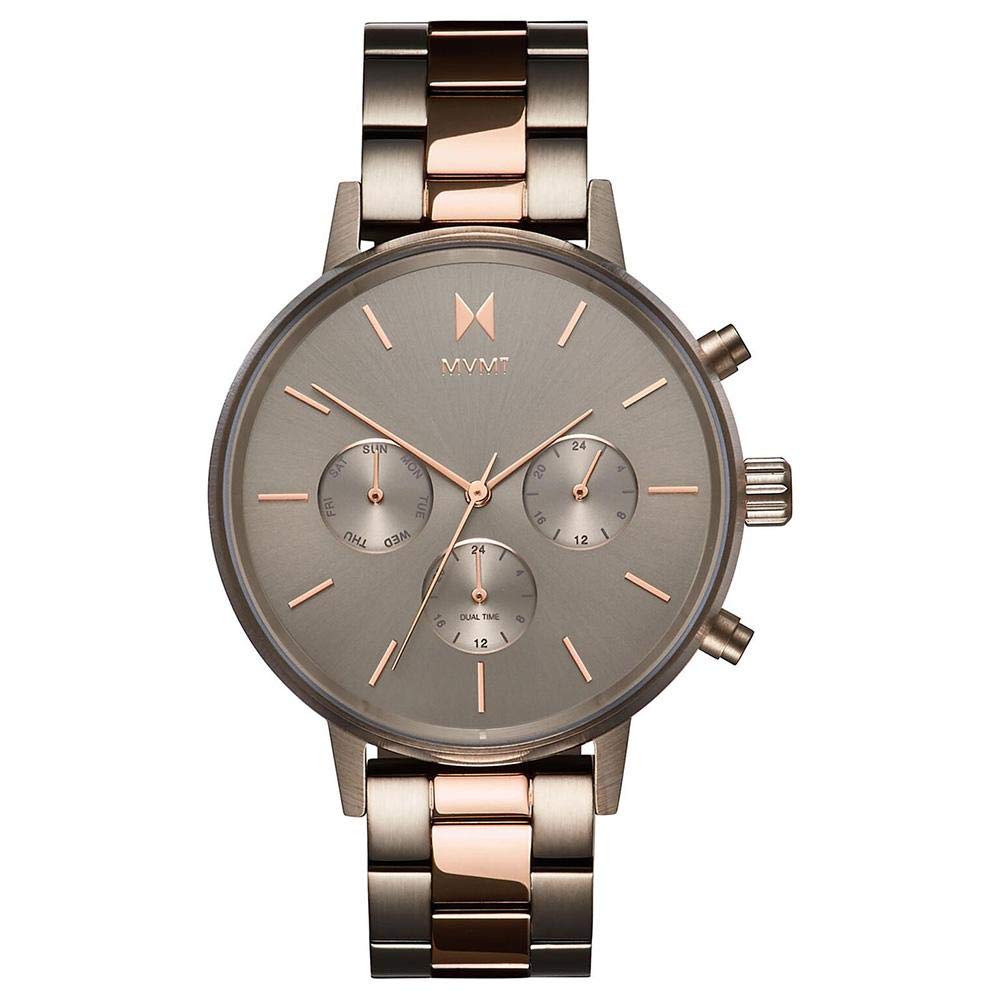 MVMT Analogue Quartz Watch for Women with Rose Gold Colored Stainless Steel Bracelet - D-FC01-TIRG