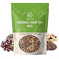 Herbal Hair Oil Mix, Ayurvedic Herb Blend for Hair Oil Infusion Make Your Hair Oil With Dry Ayurvedic Herb Mix, Goodness Of Ayurvedic Natural Herbs For Oil Infusion, Instant Premix For Hair Oil