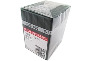 GROZ-BECKERT CKPSMS 135 x 17 DPX17 SY3355 Needles in Clear Plastic Box for Industrial Foot Machine Needles (18/110)
