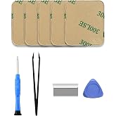 MAXSHARKS 5-Pack Double-Sided Screen Frame Sticker Tape Compatible with Apple Watch Series 1/2/3 38mm, with Tools