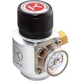 Kegco CO2 Regulator, Mini, Aluminum