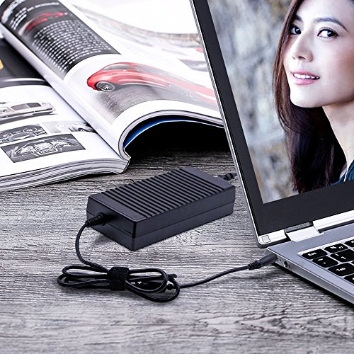 Dell Alienware Charger, 19.5V 9.23A 180W Laptop Power Adapter Compatible Dell Alienware 17 R3/15 R3/15 R2/X51 R2/13/14/M17X/M15X/M14X/X51, Dell Precision M4600/M4700/M4800/M6400/M6500/M6600/M6700