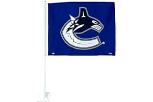 NHL Vancouver Canucks 2-Sided Car Flag