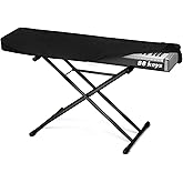 Piano Keyboard Dust Cover 88 Keys, Digital Electronic Piano Keyboard Covers, Thickening Full Covering Soft and Premium Surfac