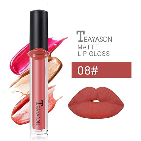 Cooljun Kit Matte Rouge à Lèvres Imperméable Longue Durée
